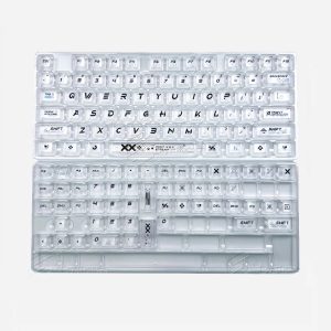 Printed Frosted PC Keycaps